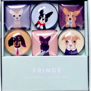 NWT FRINGE Dog Portrait Magnets